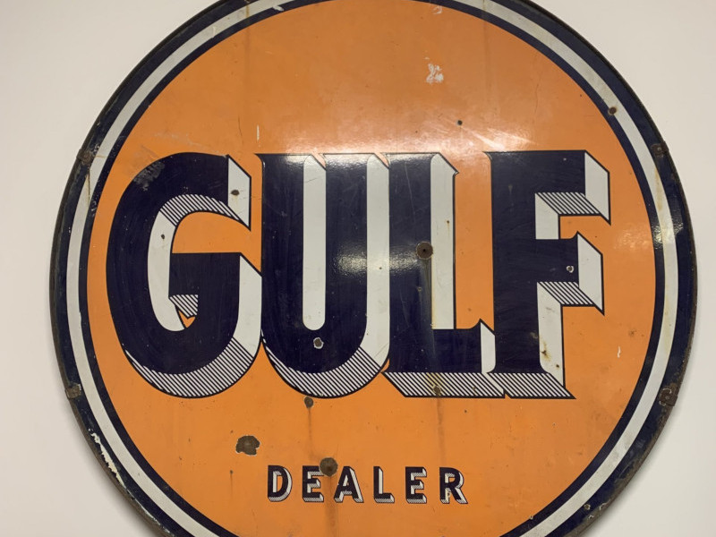 Vintage Automobilia Petrol Signs